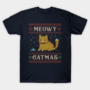 Meowy Catmas T-Shirt